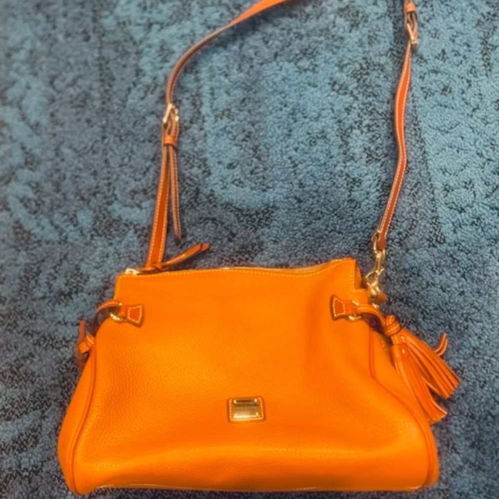 Dooney and Bourke leather hobo bag
